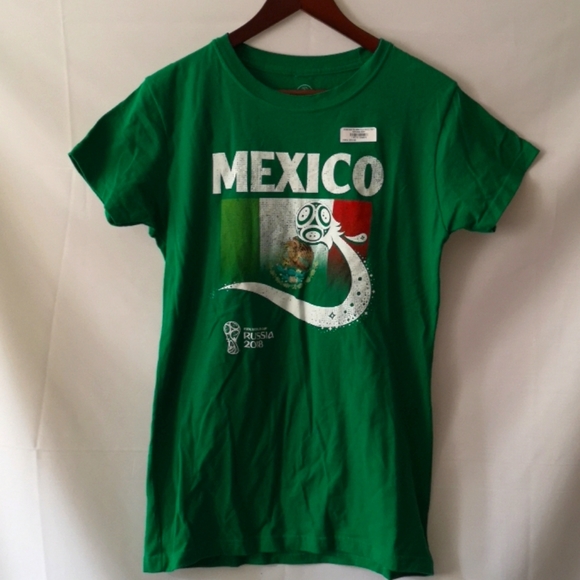 NWT Men's Mexico FIFA World Cup T-shirt Size L - Picture 1 of 4